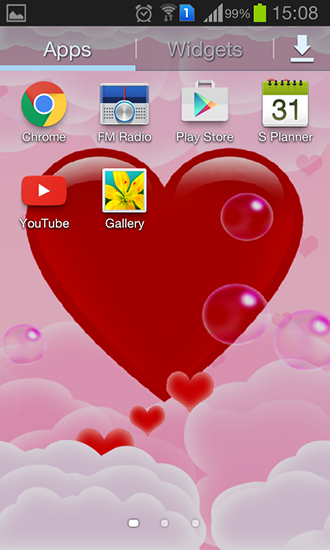 La captura de pantalla Corazón mágico para celular y tableta.