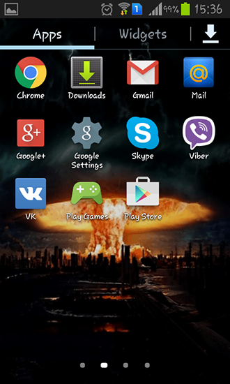La captura de pantalla Hongo atómico para celular y tableta.