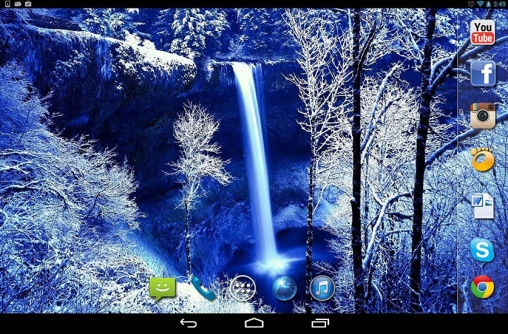 La captura de pantalla Invierno lindo  para celular y tableta.