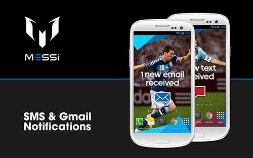 La captura de pantalla Messi Oficial  para celular y tableta.