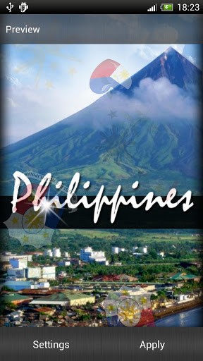 La captura de pantalla Filipinas  para celular y tableta.
