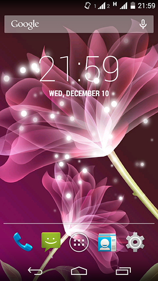 La captura de pantalla Lotos rosa  para celular y tableta.