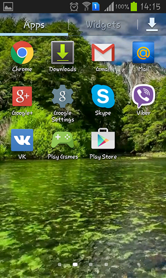 La captura de pantalla Río para celular y tableta.