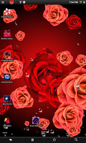La captura de pantalla Rosas 2 para celular y tableta.