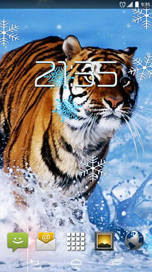 La captura de pantalla Tigre de la nieve para celular y tableta.