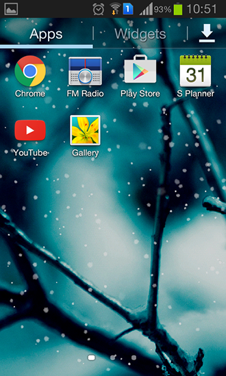 La captura de pantalla Nevada  para celular y tableta.