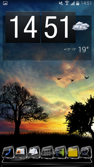 La captura de pantalla Sunset Hill para celular y tableta.
