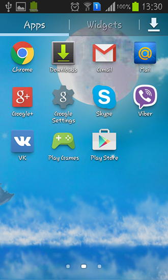 La captura de pantalla Cisnes enamorados: Brillo para celular y tableta.