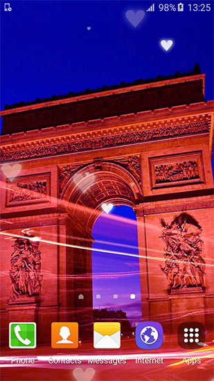 La captura de pantalla París querido  para celular y tableta.