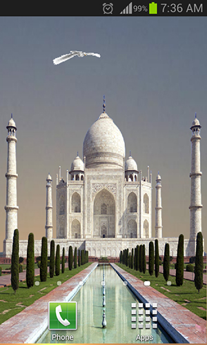 La captura de pantalla Taj Mahal para celular y tableta.