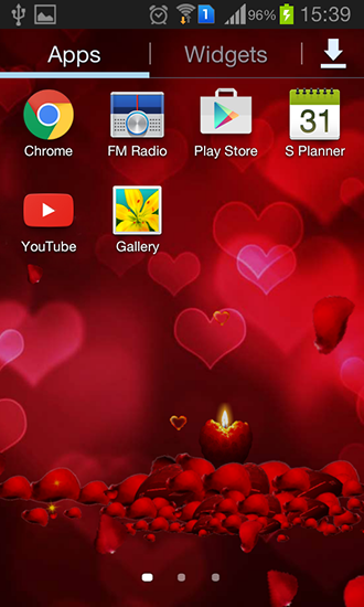 La captura de pantalla Valentin 2016  para celular y tableta.