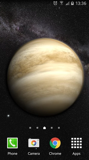 La captura de pantalla Venus para celular y tableta.
