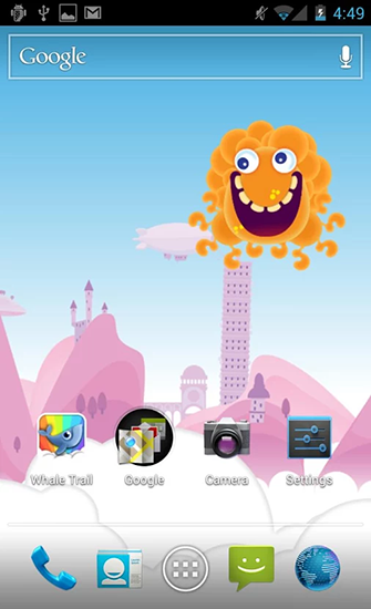 La captura de pantalla Rastro de la ballena para celular y tableta.