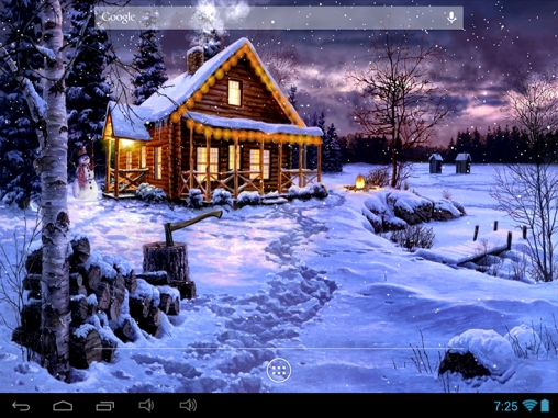 La captura de pantalla Fiesta de invierno para celular y tableta.