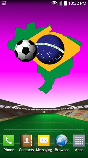 La captura de pantalla Brasil: Copa mundial para celular y tableta.