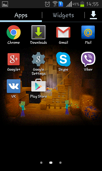 La captura de pantalla Mina de zombis para celular y tableta.