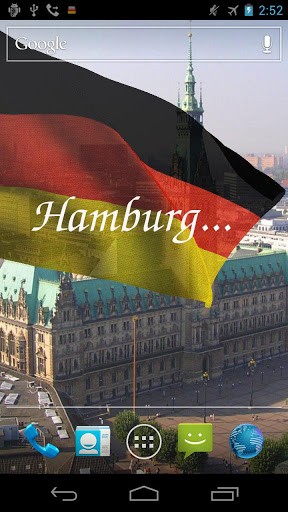 Bandera de Alemania 3D