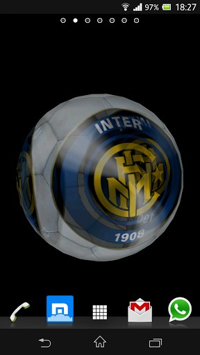 Pelota 3D Inter Milan