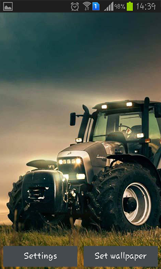 Tractor agrícola 3D
