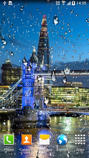 Londres lluvioso