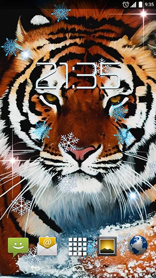 Tigre de la nieve