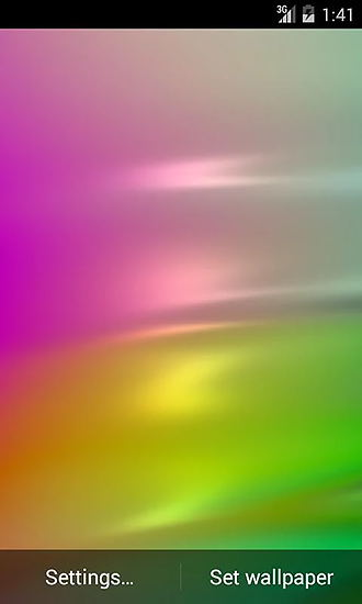 La captura de pantalla Degradado de color para celular y tableta.