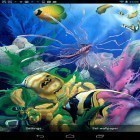 Además de los fondos de pantalla animados para Android Magia de tormentas  , descarga la apk gratis de los salvapantallas Acuario 3D  .