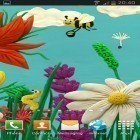 Además de los fondos de pantalla animados para Android Día lluvioso, descarga la apk gratis de los salvapantallas Flores  .