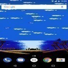 Descarga Playa de píxel   para Android, así como otros fondos gratis de pantalla en movimiento para Samsung Galaxy Y.