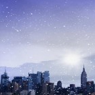 Además de los fondos de pantalla animados para Android Nubes del espacio 3D, descarga la apk gratis de los salvapantallas Ciudades de invierno .