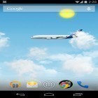 Además de los fondos de pantalla animados para Android Coche de carreras, descarga la apk gratis de los salvapantallas Aviones .