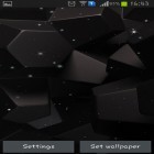 Además de los fondos de pantalla animados para Android Nucleo galáctico, descarga la apk gratis de los salvapantallas Negro.