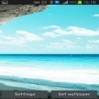 Además de los fondos de pantalla animados para Android Naturaleza nocturna HD, descarga la apk gratis de los salvapantallas Océano azul .