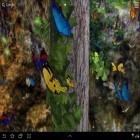 Además de los fondos de pantalla animados para Android Tiempo de montañas, descarga la apk gratis de los salvapantallas Mariposas 3D.