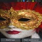Además de los fondos de pantalla animados para Android Gas mágico, descarga la apk gratis de los salvapantallas Máscara del carnaval.