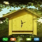Además de los fondos de pantalla animados para Android Flores de verano, descarga la apk gratis de los salvapantallas Relojes de dibujos animados .