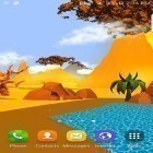 Descarga Desierto de dibujos animados 3D para Android, así como otros fondos gratis de pantalla en movimiento para Samsung Galaxy On5.