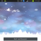 Además de los fondos de pantalla animados para Android Fondos de flores , descarga la apk gratis de los salvapantallas Sueño de Navidad .