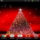 Además de los fondos de pantalla animados para Android Chimenea romántica , descarga la apk gratis de los salvapantallas Arboles de Navidad .