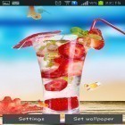 Además de los fondos de pantalla animados para Android Bosque, cascada, lago, descarga la apk gratis de los salvapantallas Cóctel .
