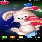 Además de los fondos de pantalla animados para Android Chimenea romántica , descarga la apk gratis de los salvapantallas Conejo lindo .