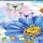 Además de los fondos de pantalla animados para Android Follaje fresco , descarga la apk gratis de los salvapantallas Mariposas lindas.