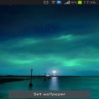 Además de los fondos de pantalla animados para Android Tierra de madera, descarga la apk gratis de los salvapantallas Aurora dinámica .