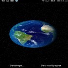 Además de los fondos de pantalla animados para Android Paralaje galáctico 3D , descarga la apk gratis de los salvapantallas Tierra dinámica .