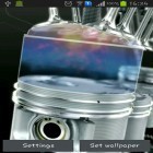 Además de los fondos de pantalla animados para Android Isla polifacética , descarga la apk gratis de los salvapantallas Motor 3D.