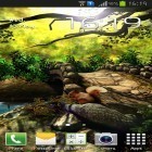Descarga Bosque 3D fantástico  para Android, así como otros fondos gratis de pantalla en movimiento para LG Optimus Net P692.