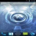 Además de los fondos de pantalla animados para Android Galaxia de vórtice, descarga la apk gratis de los salvapantallas Agua fresca .