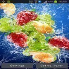 Además de los fondos de pantalla animados para Android El que trae la noche, descarga la apk gratis de los salvapantallas Frutas .