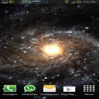 Además de los fondos de pantalla animados para Android Luciérnaga, descarga la apk gratis de los salvapantallas Nucleo galáctico.