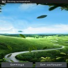 Además de los fondos de pantalla animados para Android Follaje fresco , descarga la apk gratis de los salvapantallas Galaxia S4: Naturaleza.